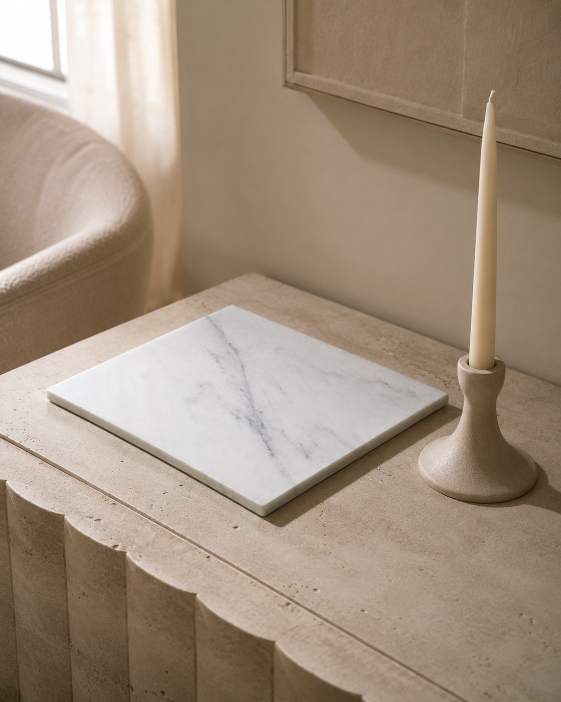 Natural Marble Tray