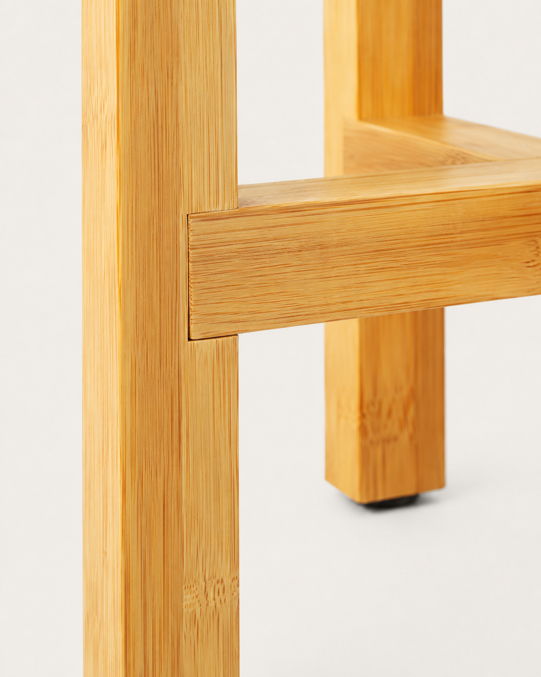 Bamboo Plant Stand – close-up detail