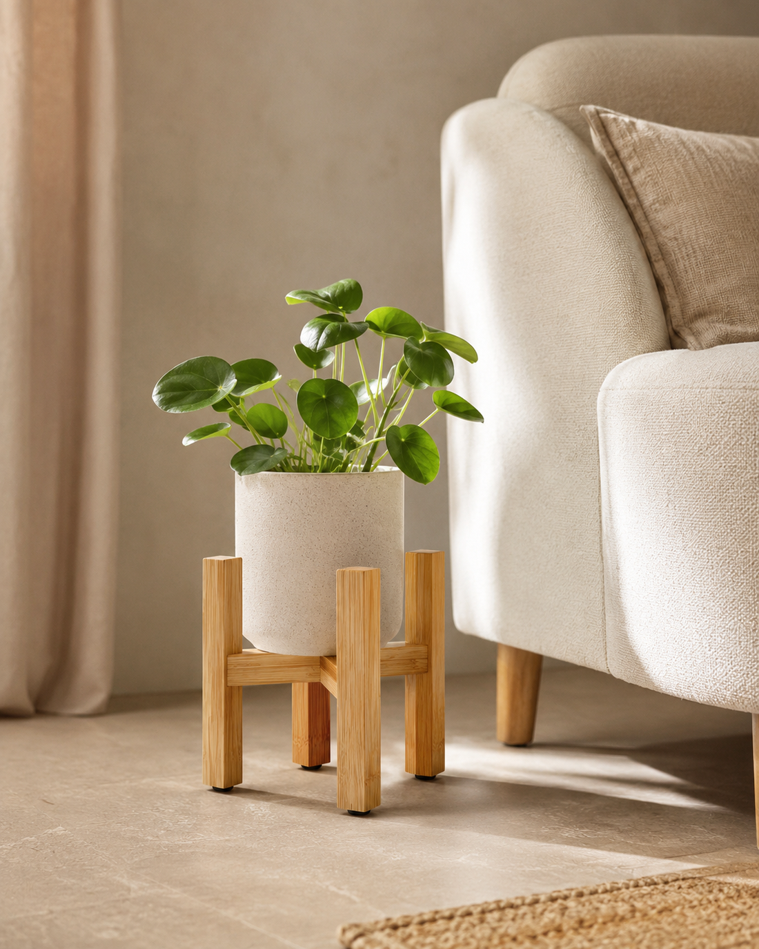 Bamboo Plant Stand
