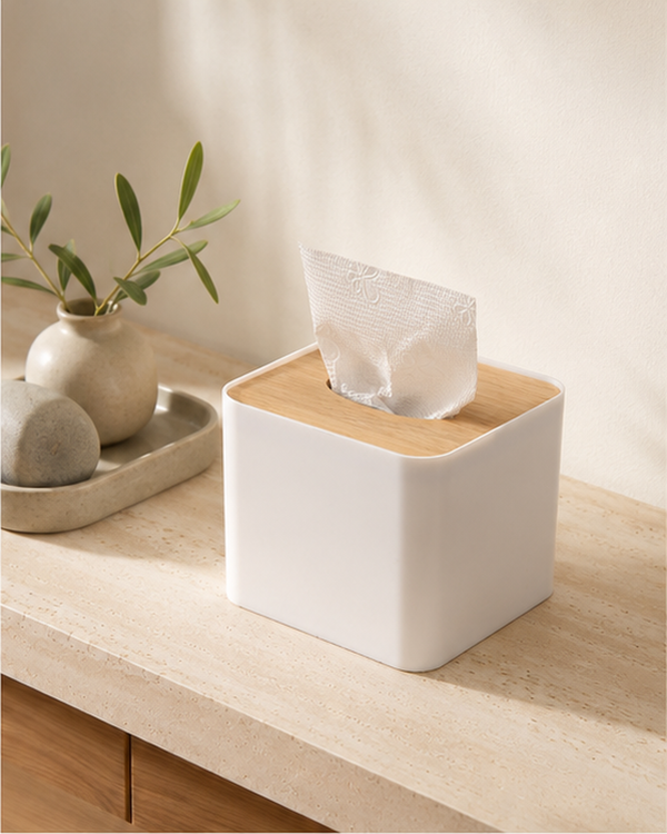 Bamboo Tissue Box
