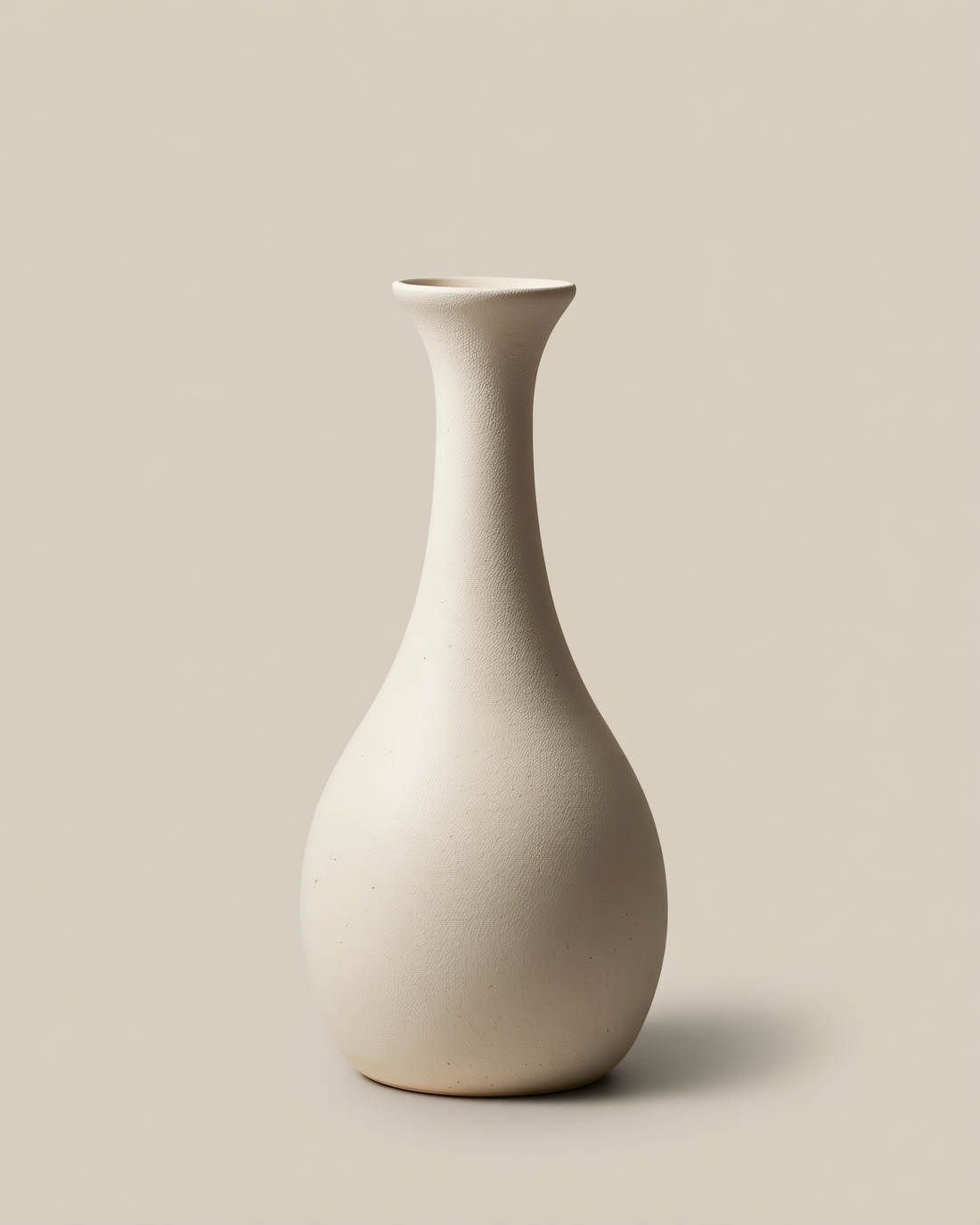Component 1 of 3 — Bud Vase Curved, tall, 6.2 × 12.6 cm