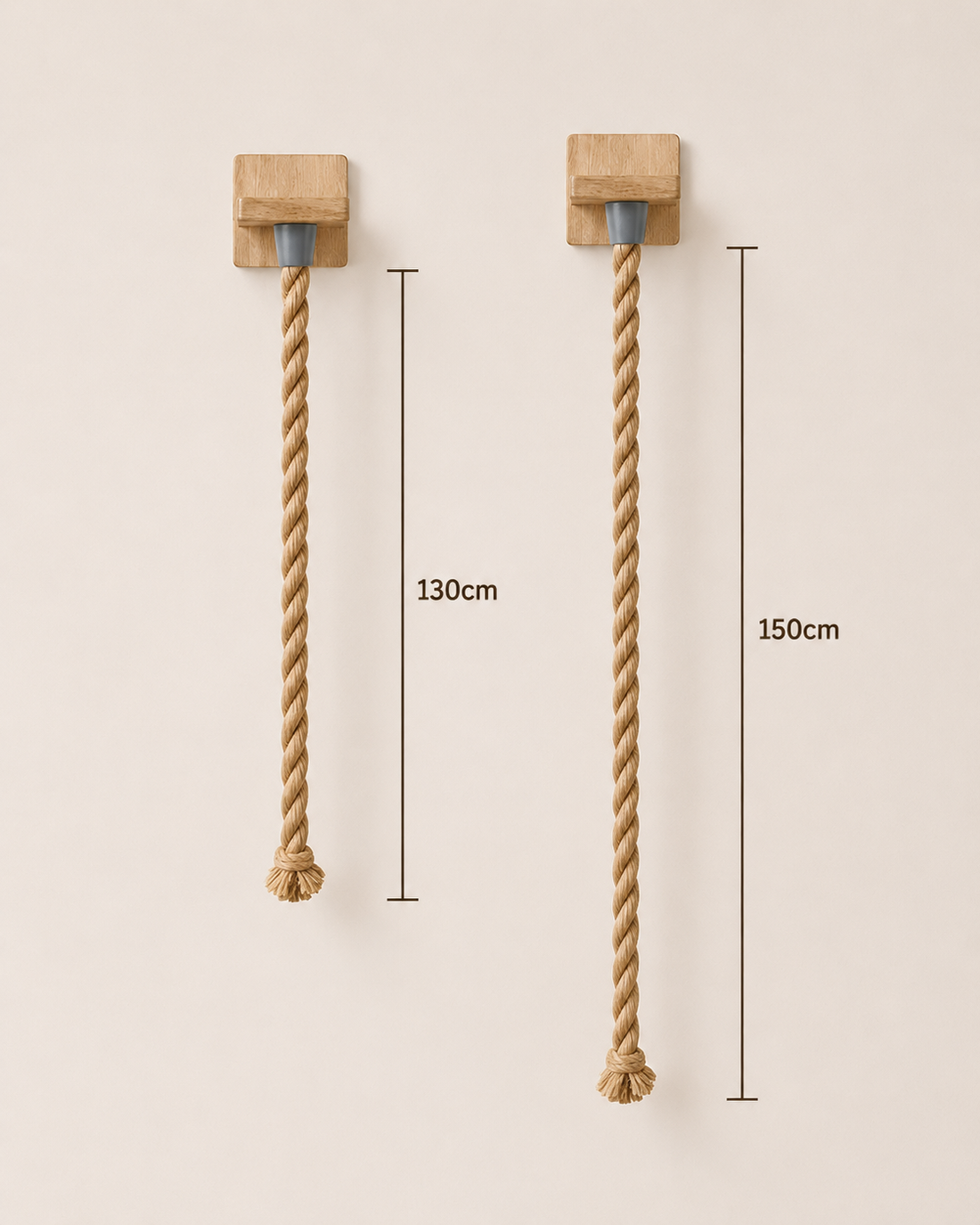 Cat Climbing Rope – size comparison