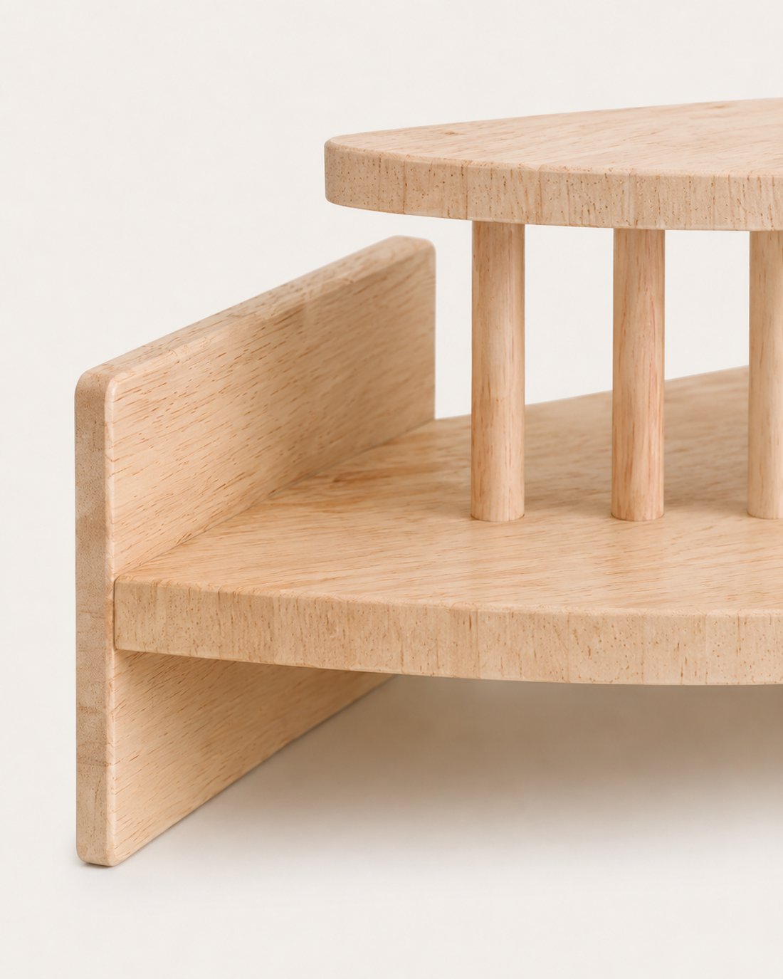 Cat Corner Wall Shelf – close-up detail