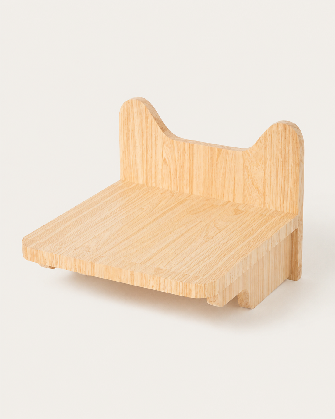 Component 3 of 4 — Cat-Head Jump Platform, mid platform, 25 × 25 × 15 cm