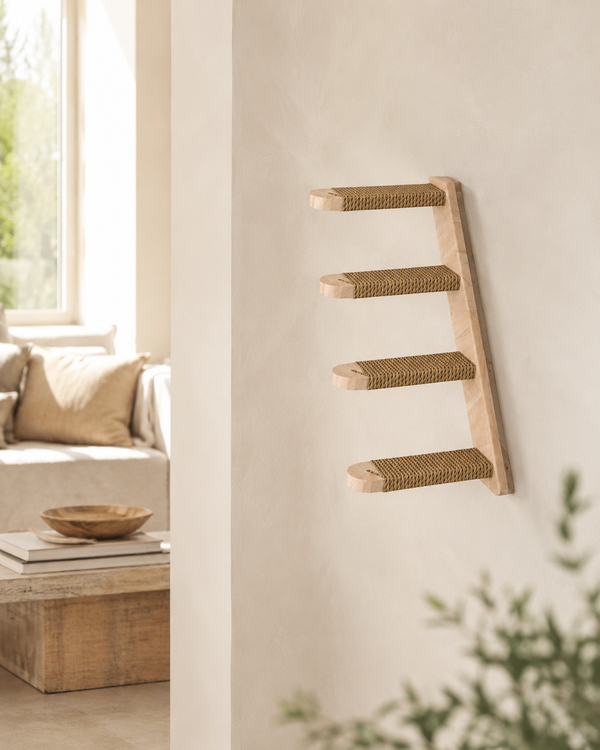 Cat Jute Rope Ladder - lifestyle