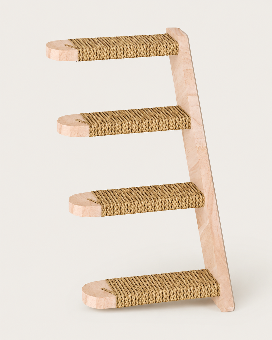 Component 2 of 4 — Cat Jute Rope Ladder, climbing section, 40 × 22 × 6 cm