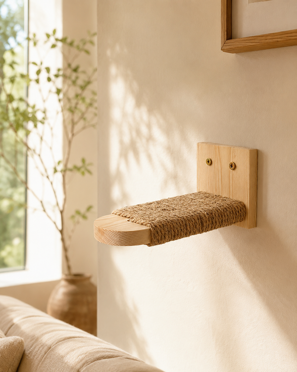 Cat Rope Wall Step - lifestyle