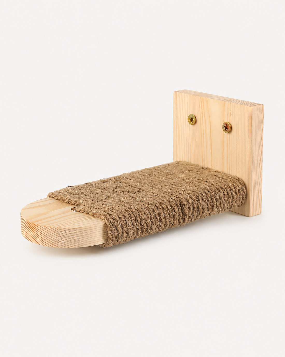 Component 1 of 4 — Cat Rope Wall Step, first foothold, 21.5 × 10 × 10 cm