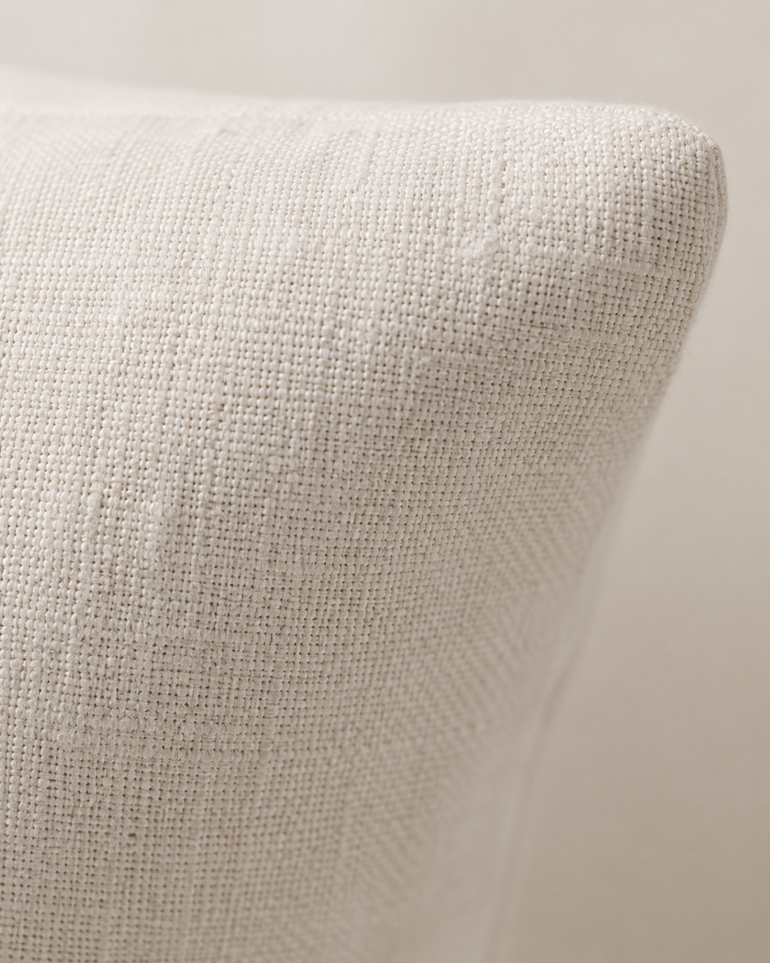 Linen Cushion Cover – close-up detail