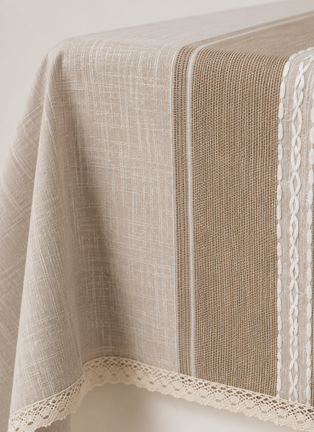 Linen Tablecloth - detail
