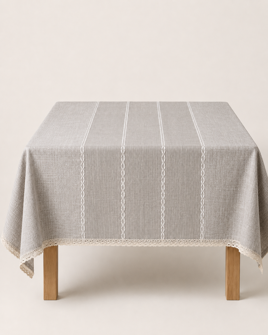 Linen Tablecloth - Su Xia Grey