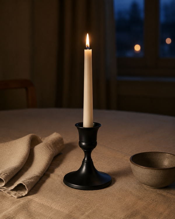 Metal Taper Candlestick
