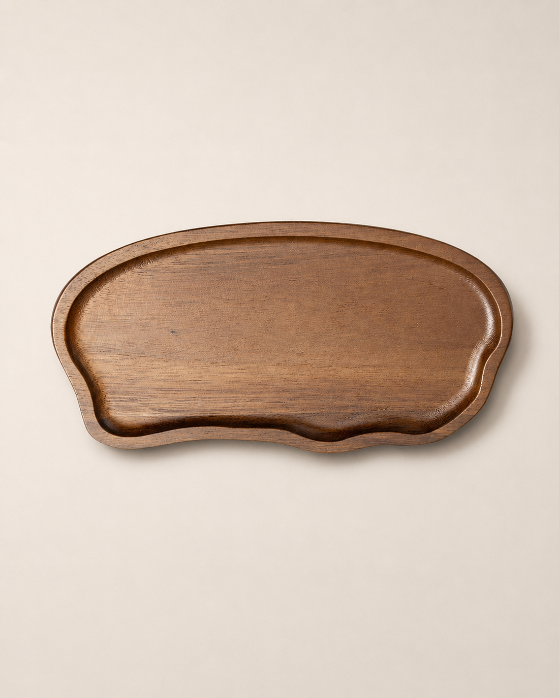 Acacia Wood Serving Tray, Cloud on white background